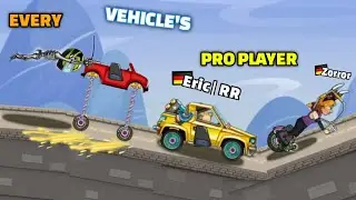 Every Vehicle's With Their PRO Players 😎🔥 Part -2 in HCR2 #hcr2