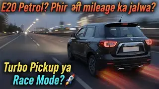 Brezza Sports Mode Activated + Best Mileage After E20! 