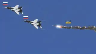Россия в шоке! Украинская ракета «Патриот» поразила два российских МиГ-29, пилот погиб.