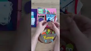 Teddy Bear's Morning Routine & Eating Healthy Fruit | Quiet Book for Kids!
