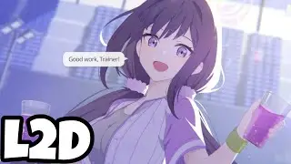 Otohana Sumire (Part Timer ver.) L2D (Showcase + Patpat) - Blue Archive
