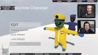 Bard and Stan Play - Human: Fall Flat (Livestream)