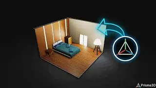 How to Create a Low Poly Room Model in Prisma3D | Step-by-Step Tutoria #prisma3dmodeling #prisma3d