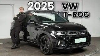 VW T-Roc 2025 года &mdash; этот потрясающий T-Roc только что из коробки &mdash; прогулка с Джин