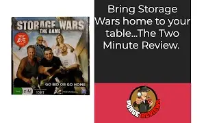 Storage Wars by Purge Reviews: Two Minute Review