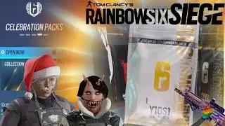 Celebration Packs Go Crazy!  Rainbow Six Siege, Operation Prep Phase pack opening!