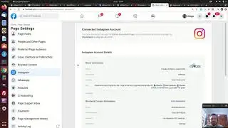 facebook instagram integration fan page settings