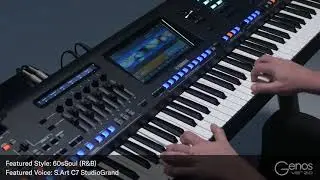 YAMAHA GENOS DEMO Martin Harris