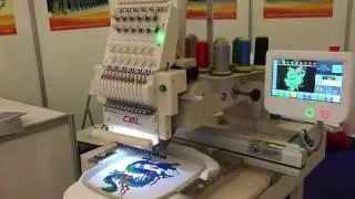 Single head embroidery machine from China