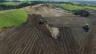 Kaiwaikawe Wind farm drone video DJI 0282