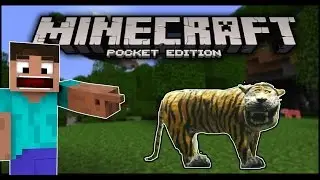 BINATANG BARU MACAN CISEWU - MCPE TIGER ADDONS