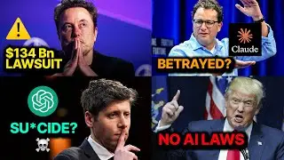 Elon Musk's $134B REVENGE: OpenAI Death Lawsuit + Sam Altman Trial Begins | Trump Bans State AI Laws