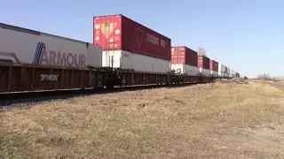 CN Z121 St-Fran&ccedil;ois Mile 86.35 :CN 2942-3833-3014-3061