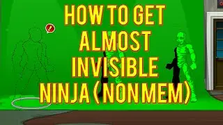 AQW: How to get Almost invisible Ninja Acs (non Mem)