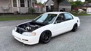 H22A SWAPPED 5TH GEN ACCORD BUILD BREAKDOWN!!! YOUTUBE GRIND OTW!!!