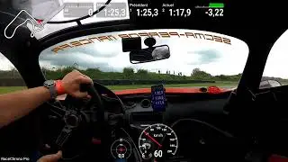 J'améliore mes chronos avec l'acquisition de données (Circuit de Clastres - Secma F16 Turbo 300+)