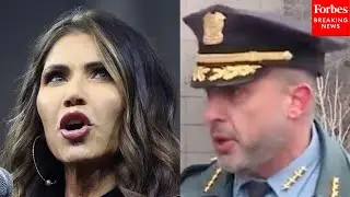 Minneapolis Police Chief Asked About Status Of His Communication With DHS Amid Anti-ICE Protests