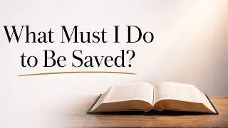 What Must I Do to Be Saved? &mdash; A Gospel Message (Live | Ottawa)