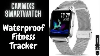 CanMixs Bluetooth Smartwatch for men|Compatible with Android Phones iOS|Best Smartwatch Review