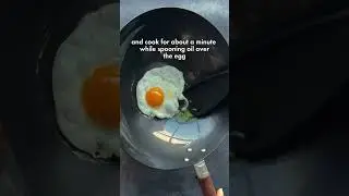 Top your stir-fry with a wok-fried egg. #shorts
