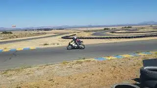 Sonoma Minibike track, Turn 1. Ohvale GP2