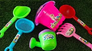 2 minutes Satisfying with Unboxing Hello kitty gardening set l pink set l Miniature toy ASMR ❤️❤️