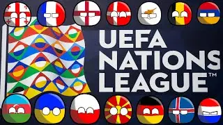 UEFA League of Nations (2024-2025) - in Countryballs