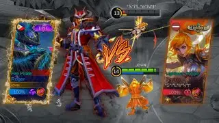 FIRE PIRATE ROGER METS FANNY AGGRESSIVE | WHO WILL WIN? | ROGER BEST BUILD MLBB | ʀᴊᴍ ᴘʟᴀʏs