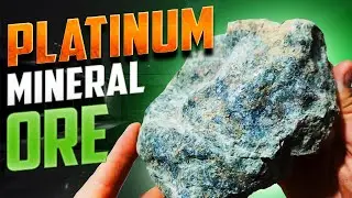Platinum mineral ore, much more valuable than gold | test by gold stone channel