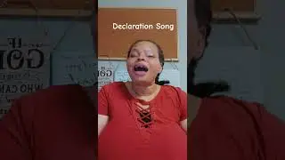 A Declaration in song #songoftheday  #Declarationoffaith  #song