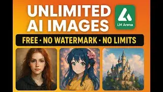 🔥Generate Unlimited AI Images FREE with LM Arena | No Limits, No Watermark!