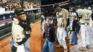Daddy Time😍Travis Scott & Stormi at Cactusjack Foundation