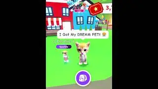 Why Does THIS HAPPEN When you get your DREAM PET!? 😭 #adoptme #roblox