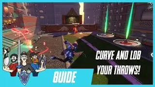 How to Curve or Lob your throws in Knockout City