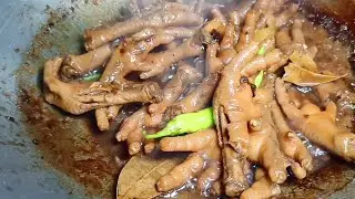 CHICKEN FEET ADOBO RECIPE | Josheearl Homes kitchen