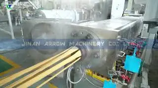Fried wheat chips snack equipment corn chips twin screw extruder