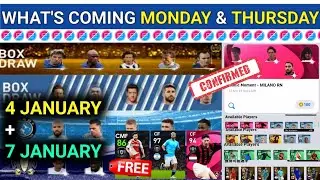 What's coming Monday & Thursday | Next Iconic Moment, Club Selection, Box Draw, Events | PES 2021
