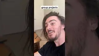 group projects at school #shorts #comedy #funny
