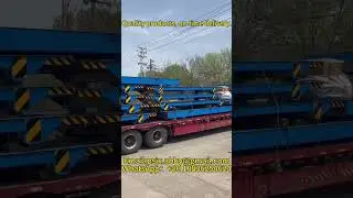 Just Shipped! 8T Trackless Transfer Carts to Shandong, China!