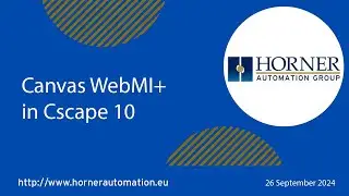 Canvas WebMI+ in Cscape 10