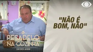 JACQUIN EXPERIMENTA A COMIDA DO SAL E PIMENTA | PESADELO NA COZINHA
