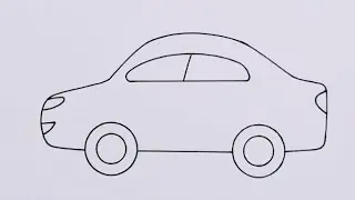 How To Draw A CAR 🚨🚗