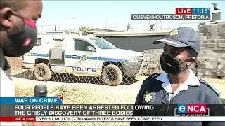 Forensic team to exhume bodies in shallow grave | Olievenhoutbosch