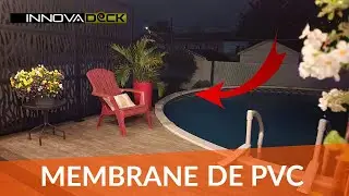 Membrane de PVC Innova-Deck | Protection des surfaces en Bois et B&eacute;ton Ext&eacute;rieur