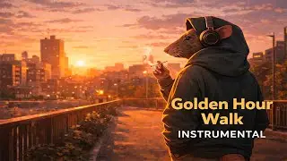 Golden Hour Walk 🌅 Play Along Chill Instrumental Beat for Rap & Singing