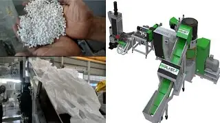 Plastic Film Recycling Machine I Plastic Recycling Plant I Plastic Reprocessing I Plastic granulater