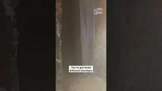 Inside the only natural vapor cave in Colorado