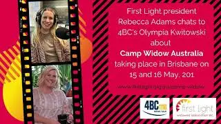 News Talk 4BC - Camp Widow Australia interview - 4 March 2021