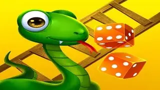 snake and ladder game | ludo king snake and ladder gameplay | snake and ladder game in 2 players|