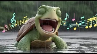 The Turtle Who Danced in the Rain | Fun Nursery Rhymes and Kids Songs